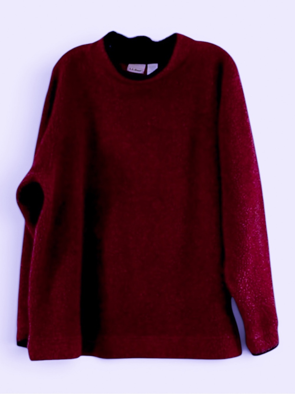 901 Vintage L.L. Bean Fleece Pullover Turtleneck Sweater Top